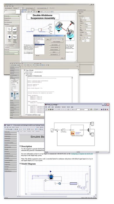 MapleSim Connectivity Toolbox to help enhance and extend Simulink models